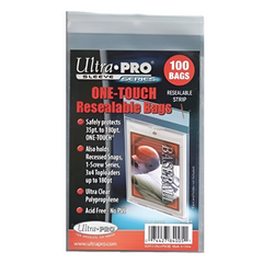Ultra Pro 200 ONE Touch RESEALABLE Bags New Magnetic Screw toploader Card Sleeve