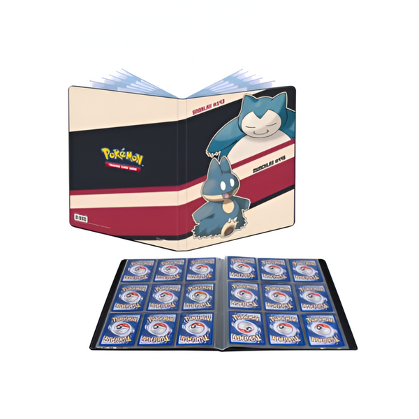 Ultra Pro Snorlax & Munchlax 9 Pocket Portfolio for Pokemon Holds up to 90 standard size cards single-loaded and 180 cards double-loaded ULP15950