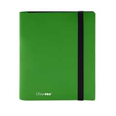Ultra Pro E 15381 Eclipse 4 Pocket Pro Binder Lime Green UPI-15381