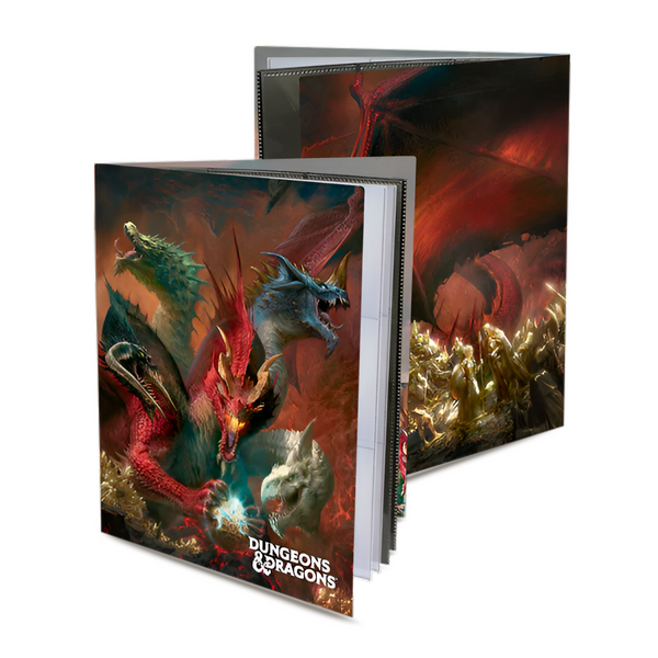 Ultra Pro Dungeons & Dragons RPG Cover Series Character Folio with Stickers - Tyranny of Dragons UPI19415