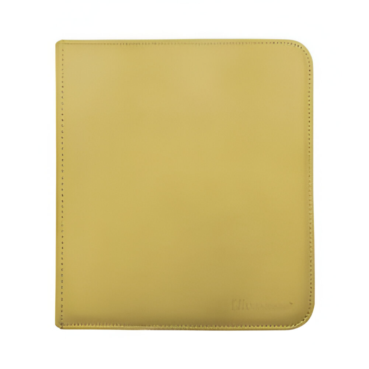 Ultra Pro Vivid 12-Pocket Zippered PRO-Binder Yellow Store and Protect Up to 480 Cards ULP15745