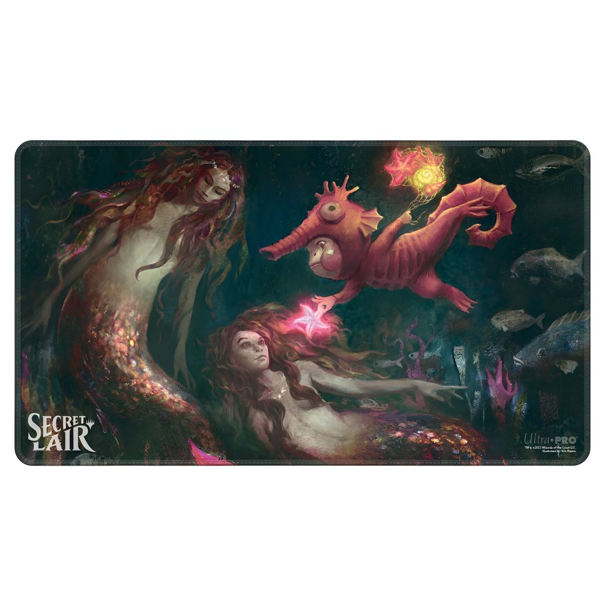 Ultra Pro Magic the Gathering CCG Secret Lair August 2022 Nils Hamm Artist Series Deepglow Skate Holofoil Playmat V3 UPI-19653