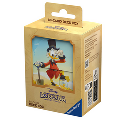 Disney Lorcana TCG Into the Inklands Deck Box Scrooge McDuck DSNY-IL-DB-SM