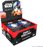 Star Wars Unlimited Tcg Spark Of Rebellion Booster Display, Set Of 24 Booster Packs, Trading Card Game For Kids and Adults For Ages 12+ For 2+ Players With 20 Min Playtime SWH0102en