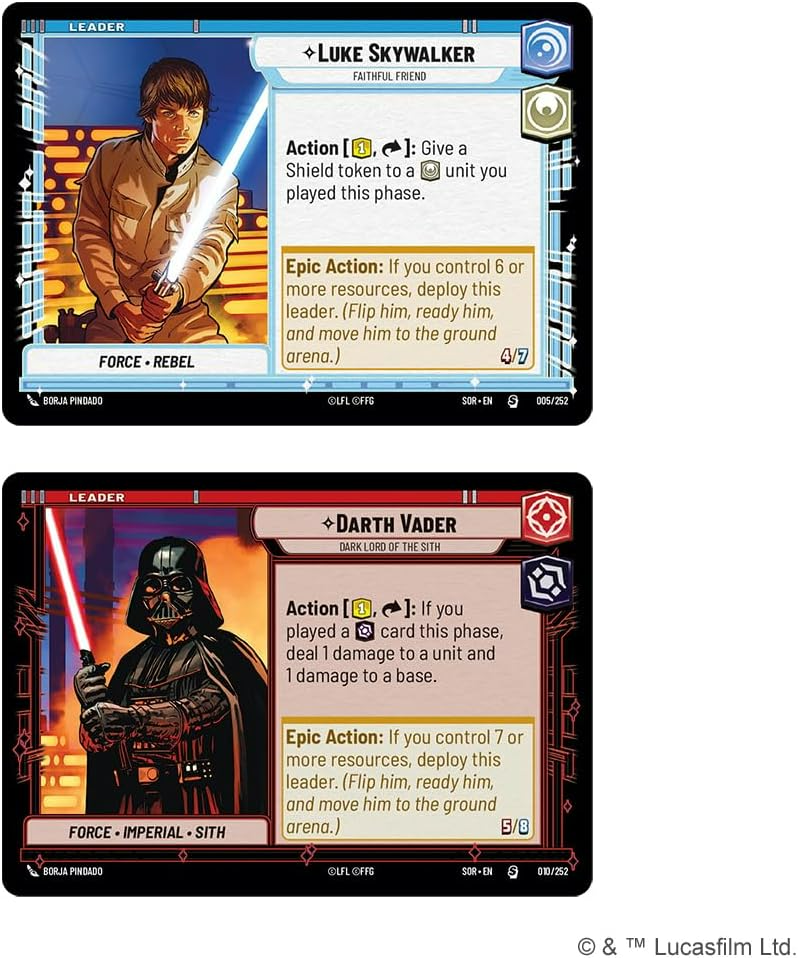 Star Wars Unlimited Tcg Spark Of Rebellion Two-Player Starter Set Learn Battle Collect, Trading Card Game For Kids And Adults For Ages 12+ And 2 Players With 20 Min Playtime SWH0103en