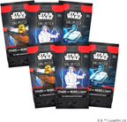 Star Wars Unlimited Tcg Spark Of Rebellion Prerelease Box Launch Your Galactic Journey, Includes 6 Booster Packs For Ages 12+ And 2+ Players With 20 Minute Playtime SWH0104en