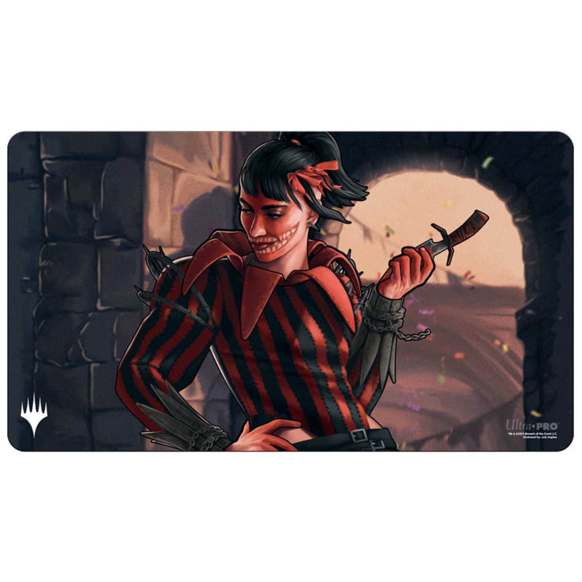 Ultra Pro Magic the Gathering CCG Murders At Karlov Manor Playmat Massacre Girl UPI-38289