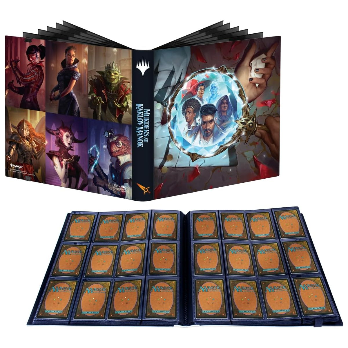 Ultra Pro MTG Magic the Gathering CCG Murders At Karlov Manor 12-Pocket Pro-Binder UPI-38272