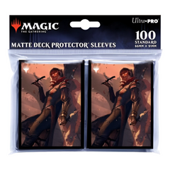 Ultra Pro Magic the Gathering CCG Murders At Karlov Manor 100Ct Sleeves Massacre Girl UPI-38256