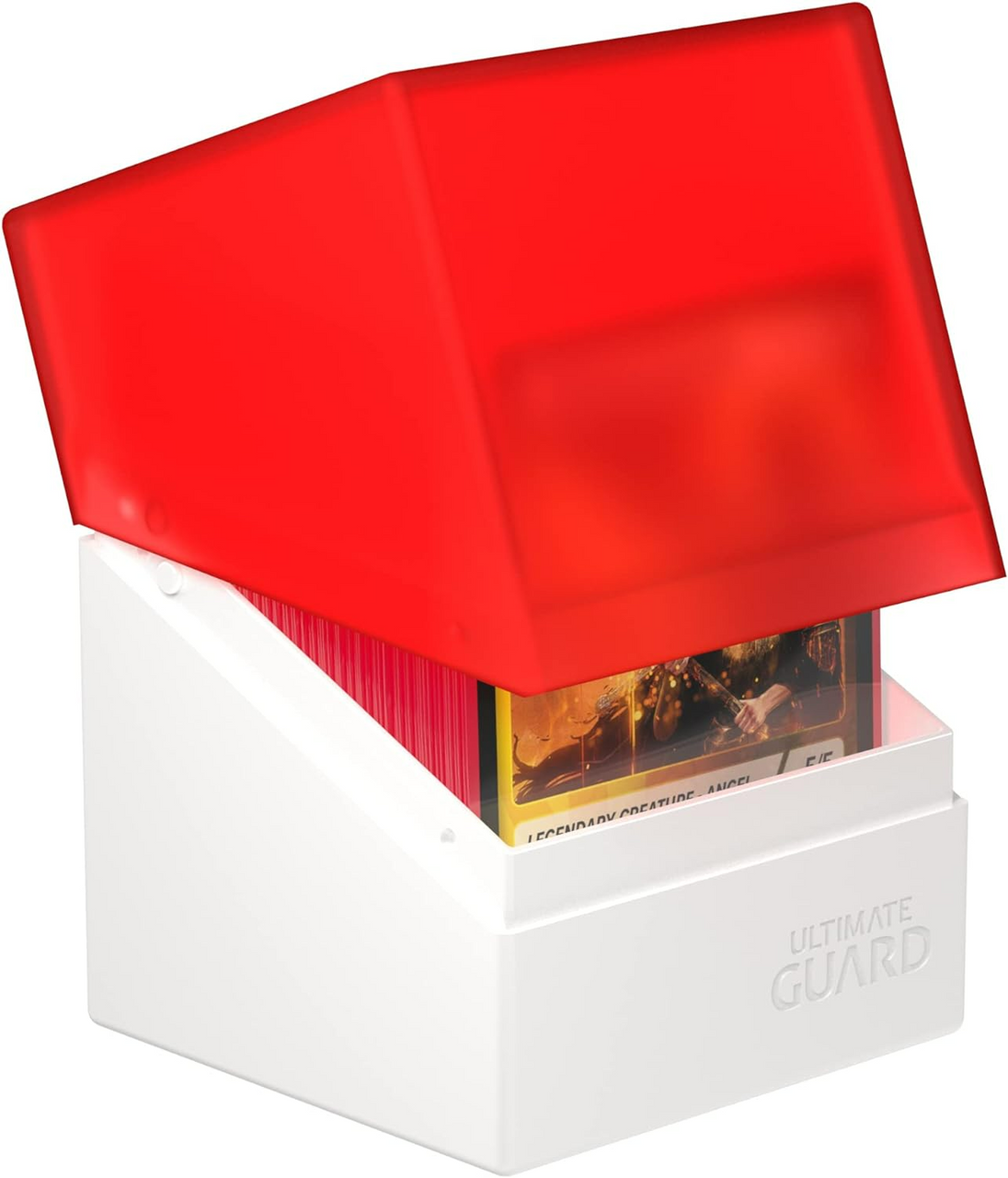 Ultimate Guard Deck Case Boulder Synergy Red White 100Ct UGD011333