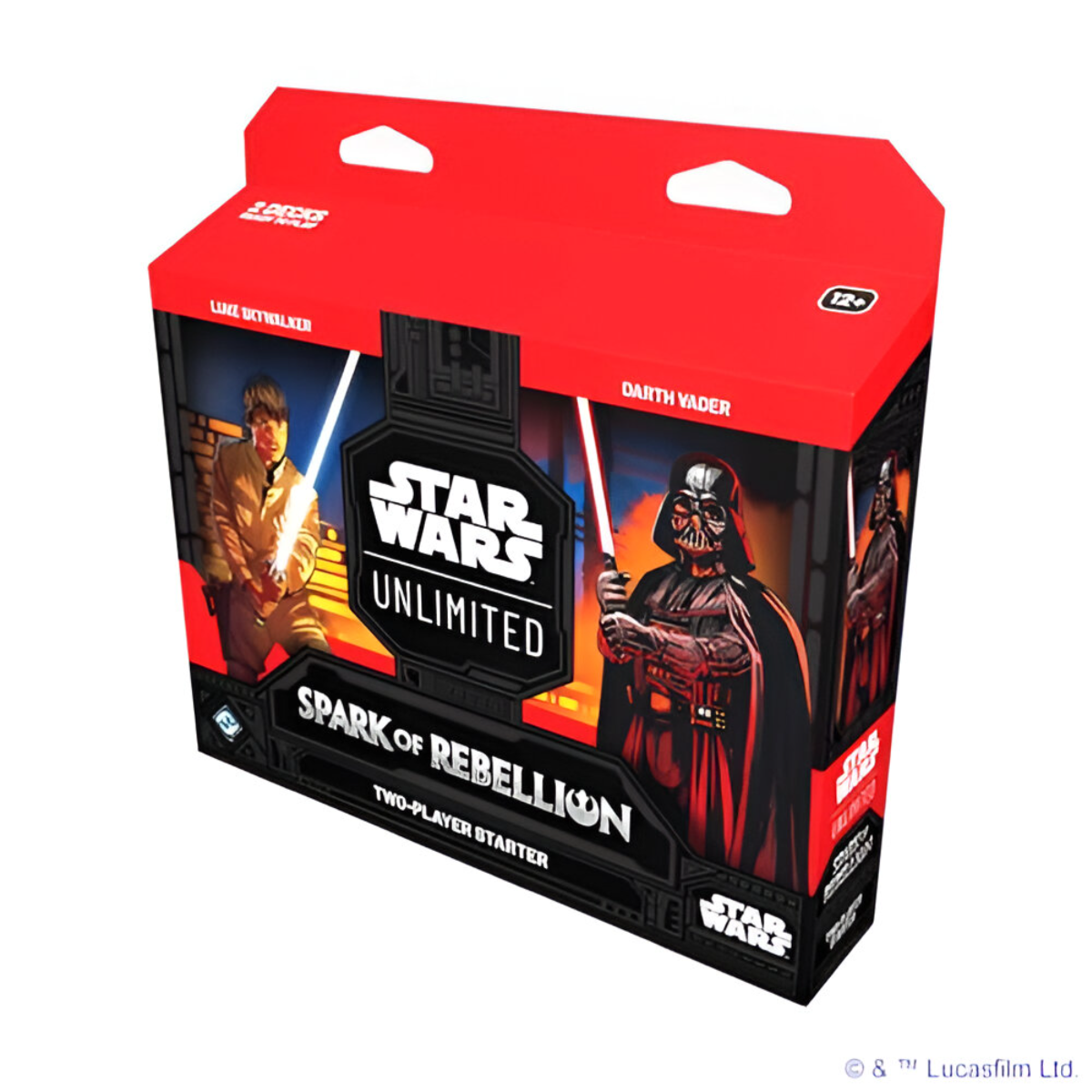 Star Wars Unlimited Tcg Spark Of Rebellion Two-Player Starter Set Learn Battle Collect, Trading Card Game For Kids And Adults For Ages 12+ And 2 Players With 20 Min Playtime SWH0103en