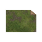 Monster Fight Club Scenery Neoprene Game Mat 44x30 Inches Broken Grassland Desert Scrubland MFC-20104