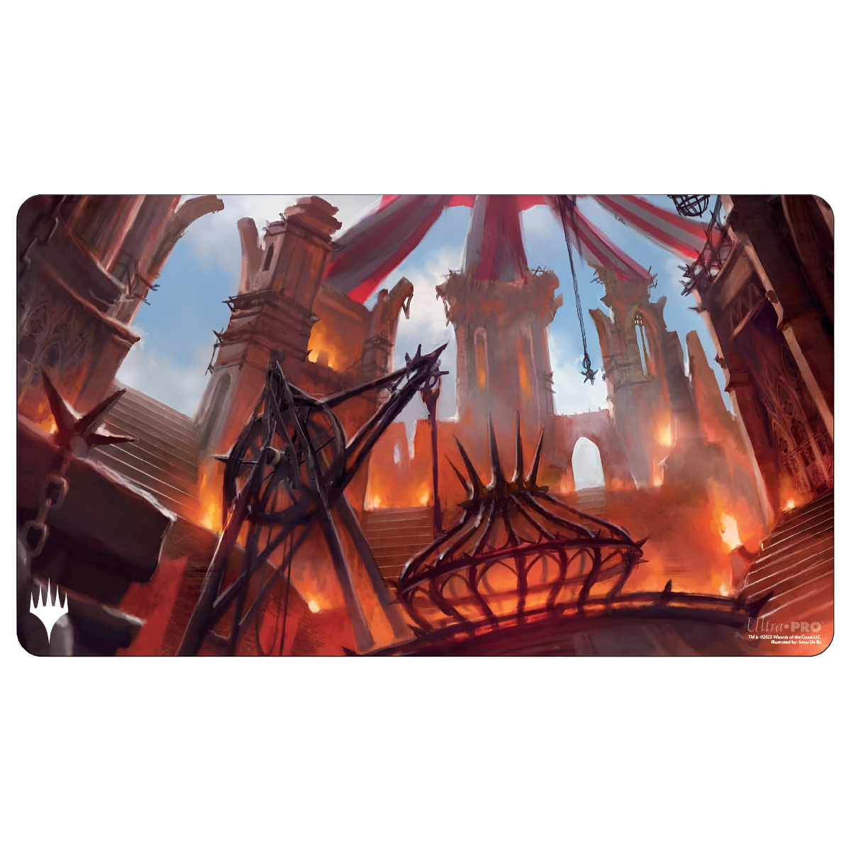 Ultra PRO Magic the Gathering CCG Ravnica Remastered Playmat from the Cult of Rakdos UPI-38244