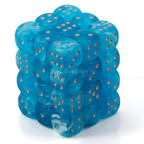 Chessex 27966 Dice Sky with Silver 12 mm CHX27966