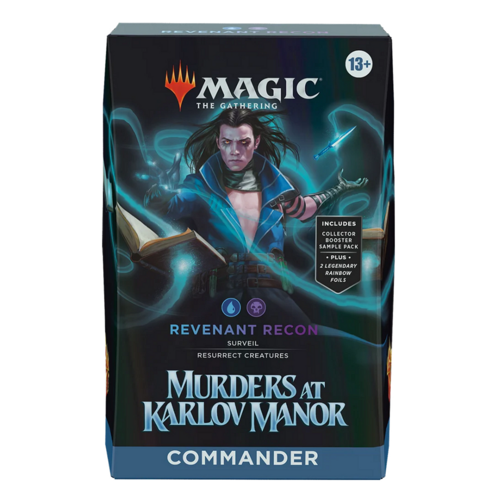 Magic The Gathering CCG Murders At Karlov Manor Commander Deck Revenant Recon Single Pack MTG-MDKLM-CD-RevenantRecon