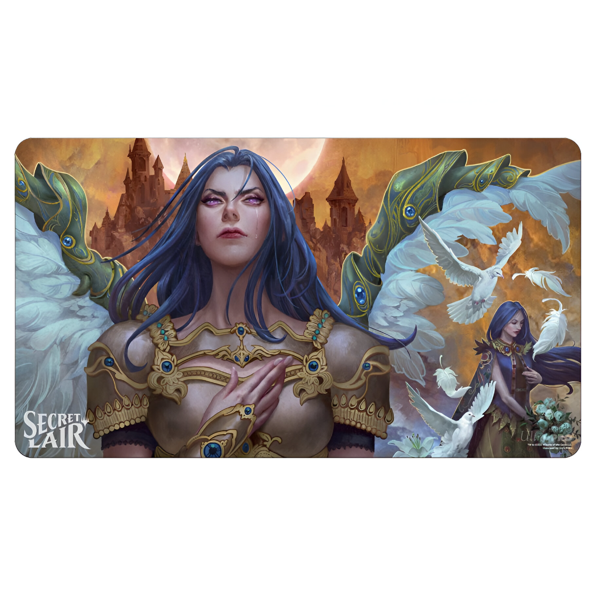 Ultra PRO Playmat Magic The Gathering Secret Lair Akroma Angel of Wrath ULP19647