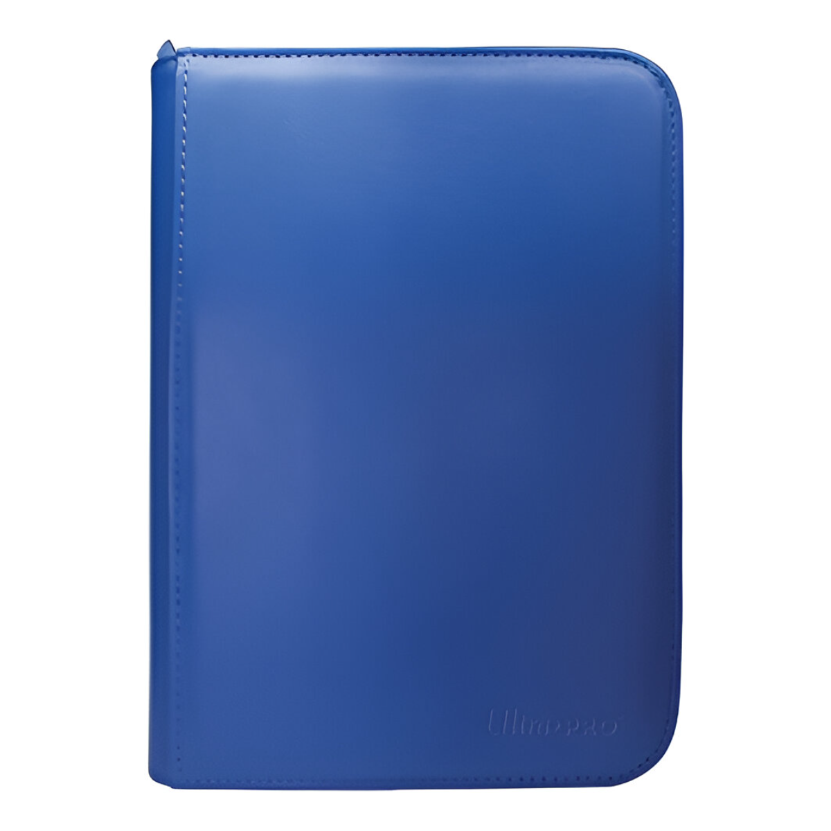 Ultra PRO Zippered PRO Binder 4 Pocket Vivid Blue Stores up to 160 cards in Deck Protector sleeves in side-loading pockets ULP4P15892