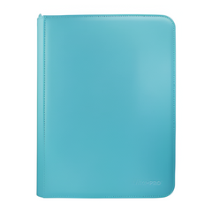 Ultra Pro Zippered PRO Binder 9 Pocket Light Blue
