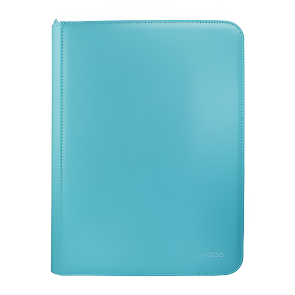 Ultra Pro Zippered PRO Binder 9 Pocket Light Blue