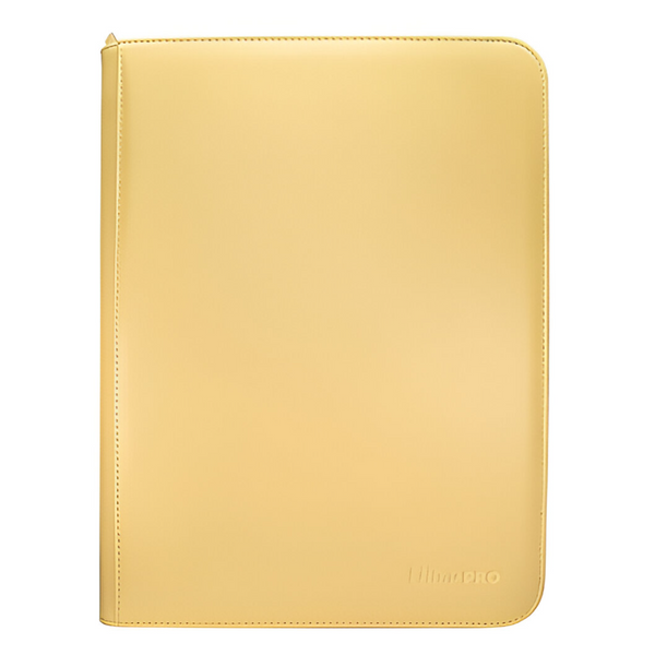 Ultra Pro Zippered PRO Binder 9 Pocket Vivid Yellow