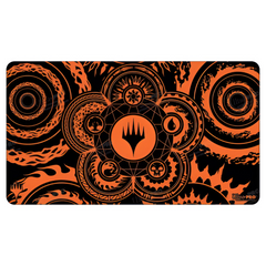 Ultra Pro Standard Playing Gameing Playmat Magic the Gathering Mana 7 Color Wheel ULPPMM19236
