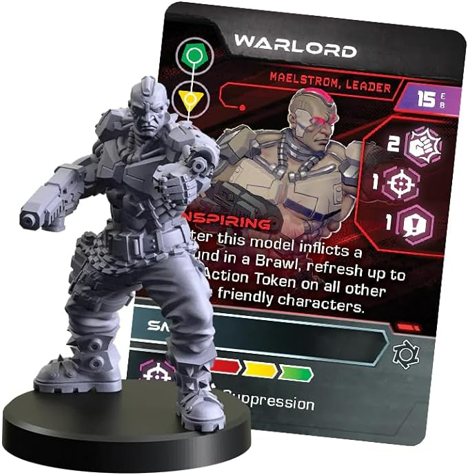 Monster Fight Club Cyberpunk Red Combat Zone Miniatures Maelstrom Starter Gang MFC-45002