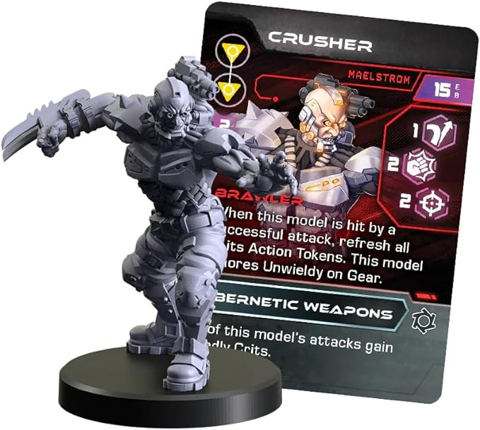 Monster Fight Club Cyberpunk Red Combat Zone Miniatures Maelstrom Starter Gang MFC-45002