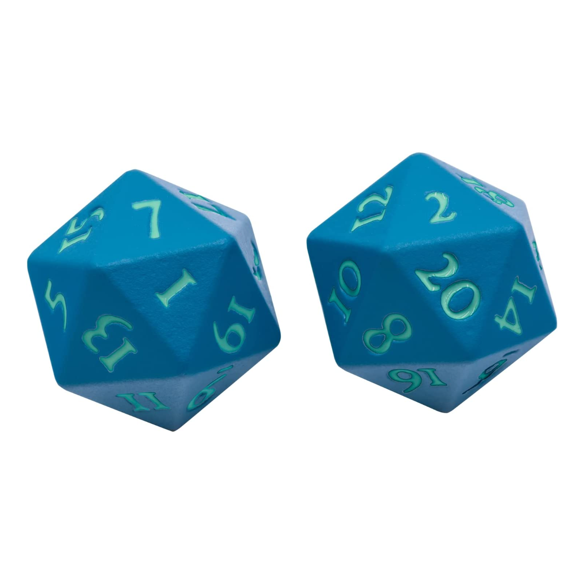 Ultra PRO Dungeons & Dragons Vivid Heavy Metal D20 Dice Set Teal 2ct UP Your Gaming With High Quality 20 Sided Dice UPI-15942