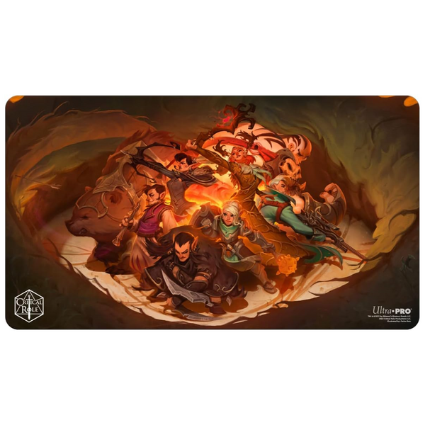 Ultra PRO Critical Role Vox Machina Card Playmat Perfect as Oversized Mouse Pad for Gaming & Desk Mat UPI-16113
