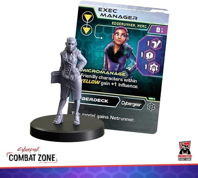Monster Fight Club Cyberpunk Red Combat Zone The Message Expansion Edgerunners MFC-45104