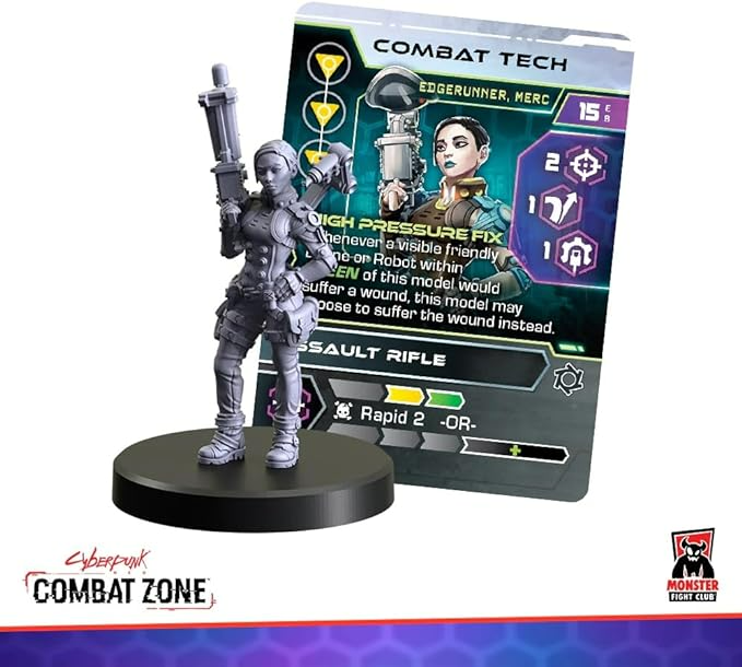 Monster Fight Club Cyberpunk Red Combat Zone The Message Expansion Edgerunners MFC-45104