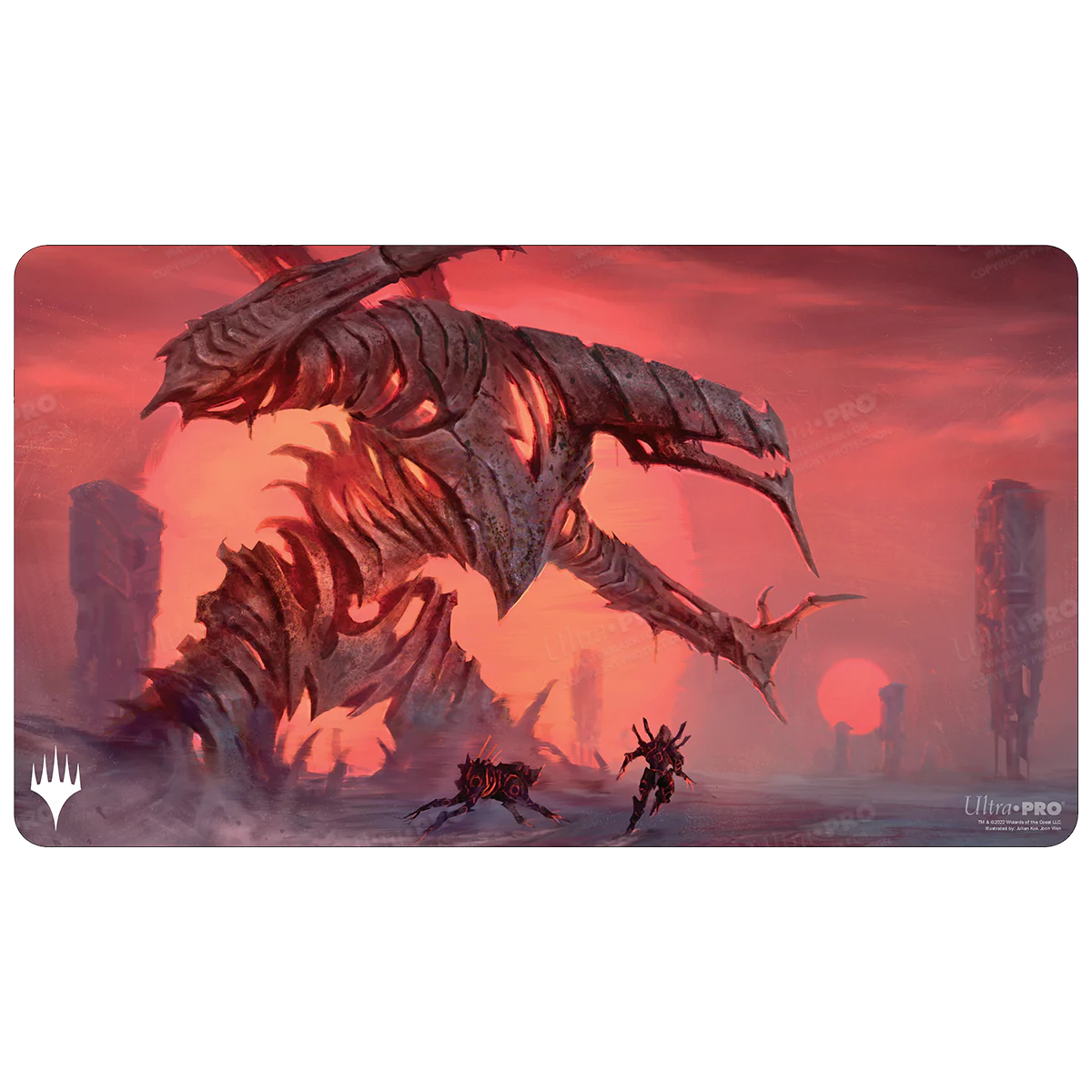 Ultra PRO - Magic The Gathering Phyrexia All Will Be One - Collectible Card Playmat Red SunÂ’s Twilight UPI-19662