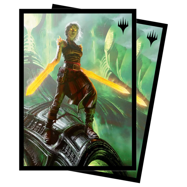 Ultra PRO Magic The Gathering Phyrexia All Will Be One - 100ct Standard Size Card Sleeves The Unforgiving UPI-19672