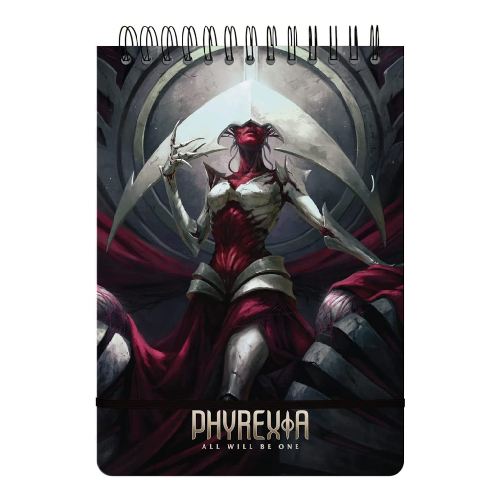 Ultra PRO Magic The Gathering Phyrexia One Spiral Life Pad Elesh 60 custom printed pages UPI-19685