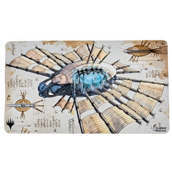 Ultra PRO The Brothers War Schematic Art Ornithopter Standard Gaming Playmat UPI-19720