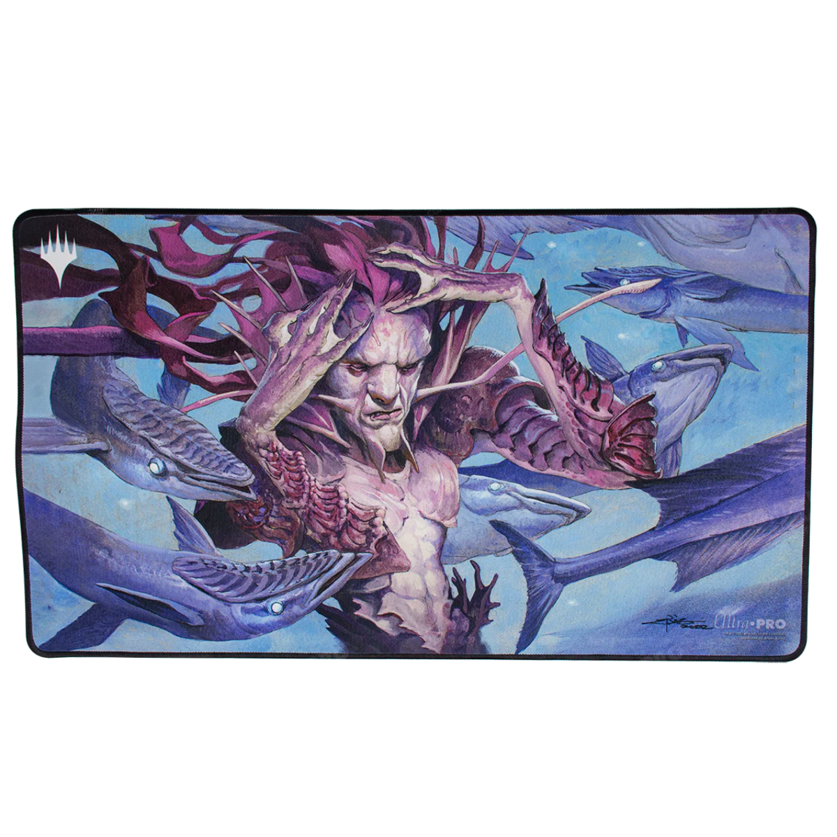 Ultra Pro Magic the Gathering CCG Dominaria Remastered Black Stitched Standard Gaming Playmat - V5 UPI-19733