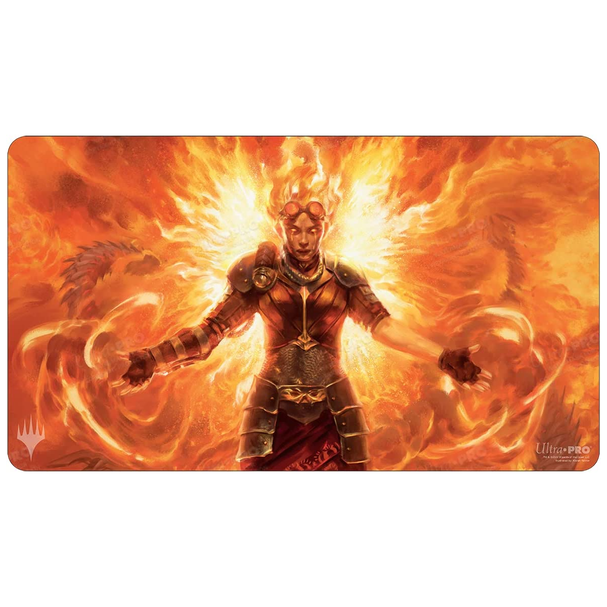 Ultra PRO Magic the Gathering CCG March of the Machine Chandra HopeÂ’s Beacon Standard Gaming Playmat 2 UPI-19776
