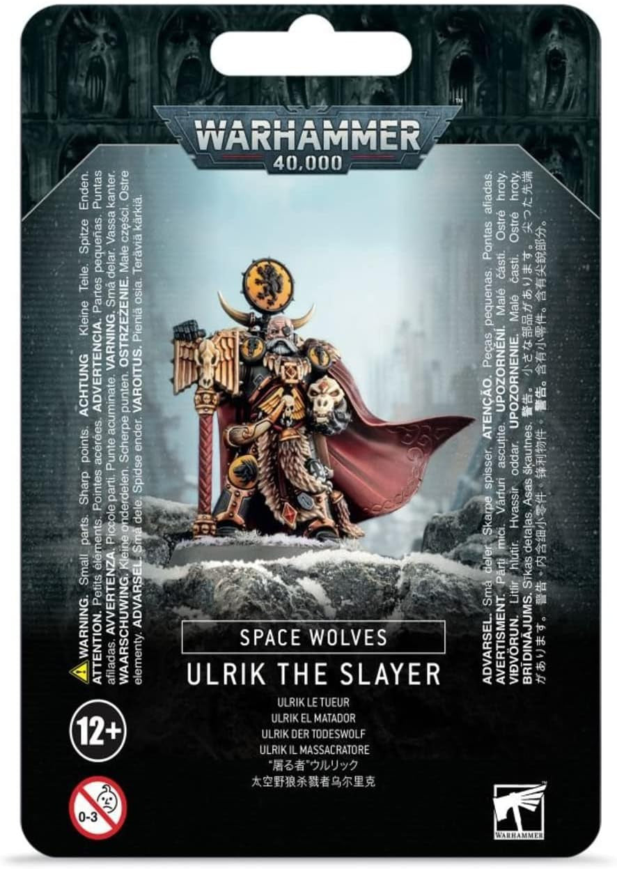 Games Workshop Warhammer 40K Space Marines Space Wolves Ulrik the Slayer Miniature 53-17
