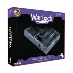 Dungeons & Dragons Wizkids WarLock Tiles Dungeon Tiles II - Full Height Stone Walls WZK16510