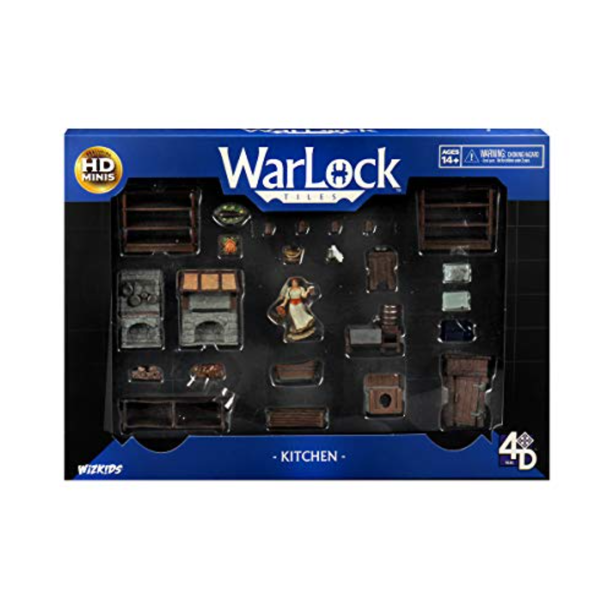 Dungeons & Dragons Wizkids WarLock Tiles Accessory Kitchen WZK16526