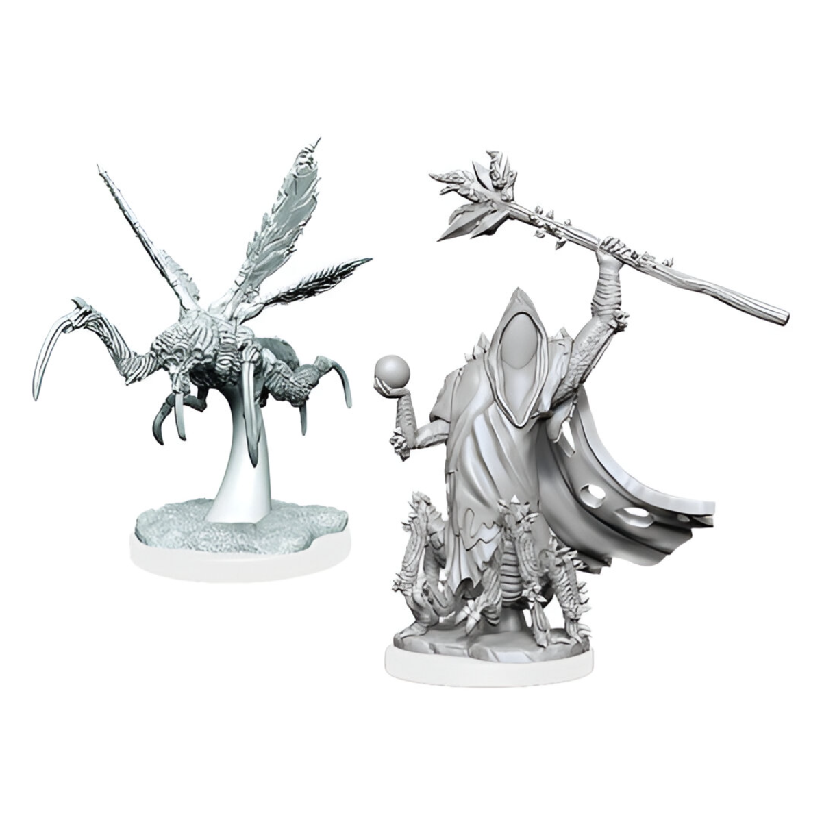 Wizkids Dungeons And Dragons Monster Critical Role Unpainted S W1 Core Spawn Emissary & Seer Miniature D&D WZK90368