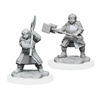 Wizkids Dungeons And Dragons Fighter Dwarf Critical Role Unpainted s W1 Dwendalian Empire Fighter Miniature D&D WZK90383