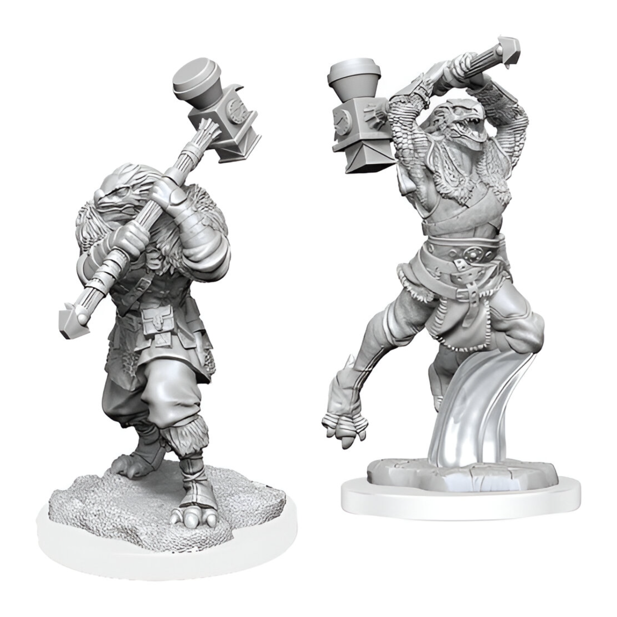 Wizkids Dungeons And Dragons Dragonborn Barbarian Critical Role Unpainted s W1 Ravenite Miniature D&D WZK90384