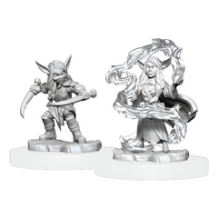 Wizkids Dungeons And Dragons Goblin Rogue & Sorcerer Critical Role Unpainted s W1 Miniature D&D WZK90388