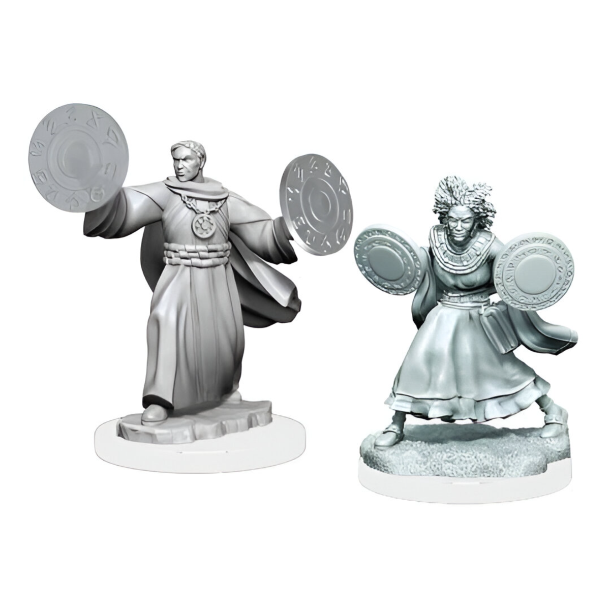 Wizkids Dungeons And Dragons Human Wizard Critical Role Unpainted s W1 Graviturgy & Chronurgy Wizards Miniature D&D WZK90391
