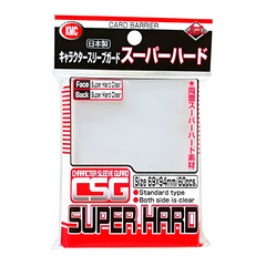KMC Sleeves 1812 Card Sleeves Oversized Super Hard- Character Guard (60) KMC1812