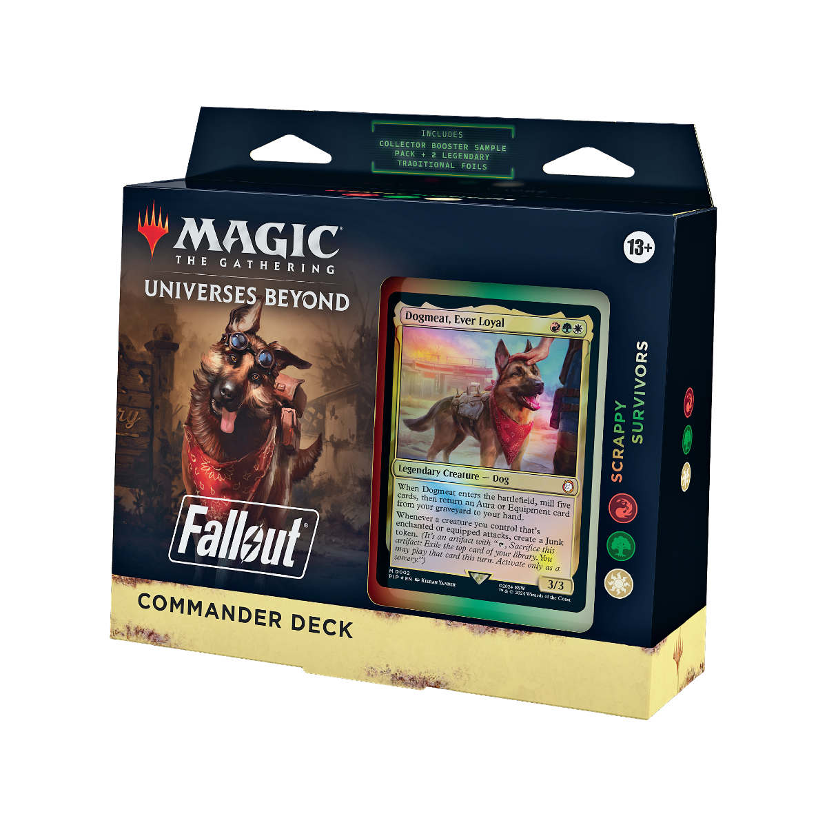 Magic The Gathering CCG Fallout Commander Deck Scrappy Survivors Single Pack MTG-FLT-DC-ScrappySurvivors