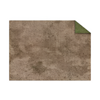 Monster Fight Club Broken Grassland Desert Scrubland 22''x30'' Neoprene Game Mat with Adventure Grid MFC-20202