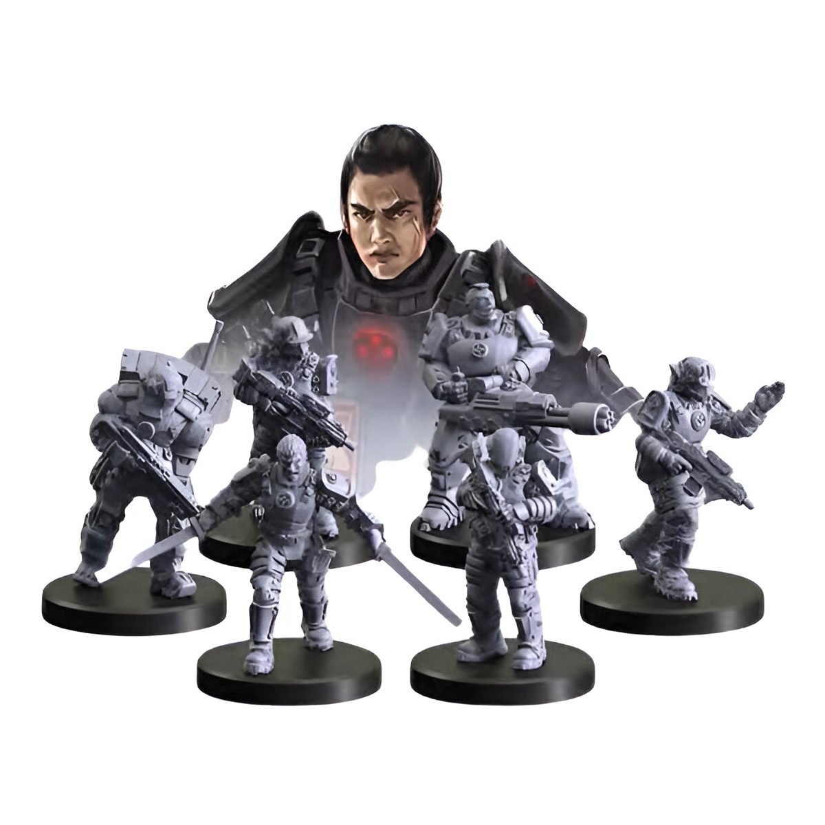 Monster Fight Club Cyberpunk Red Combat Zone Miniatures Arasaka Starter MFC-45014