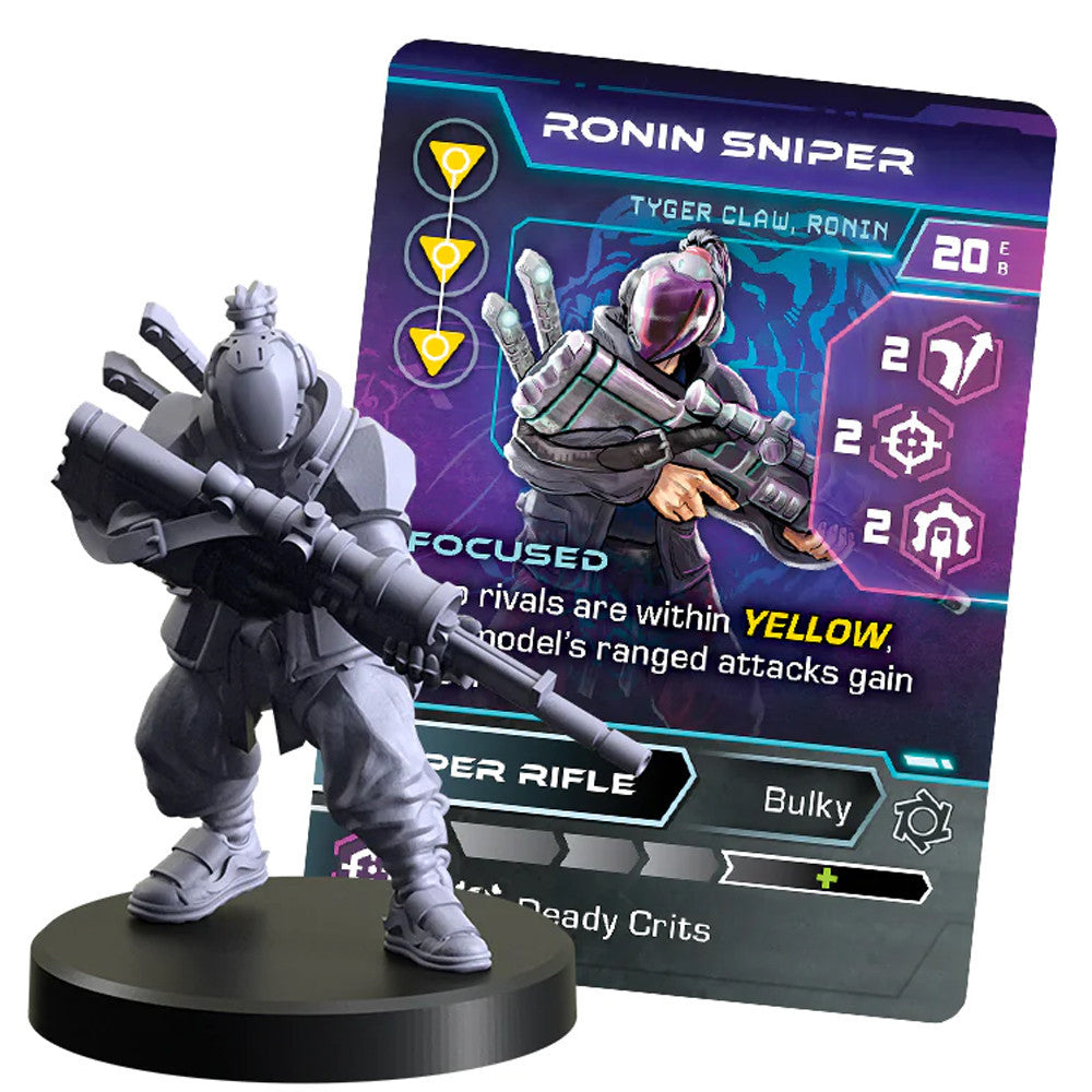 Monster Fight Club Cyberpunk Red Combat Zone Miniatures Tyger Claws Starter Gang MFC-45001